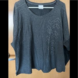 Columbia times two novelty knit shirt